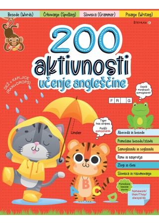 200 aktivnosti št. 2 - UČENJE ANGLEŠČINE