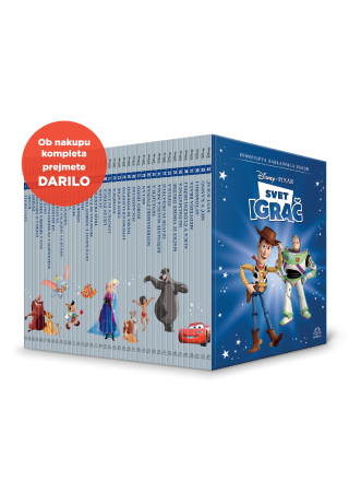 Disneyjeva zakladnica zgodb - Komplet prvih 40 naslovov zbirke + DARILO