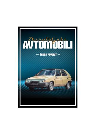 Št. 20 - Zbirateljski avtomobili - Skoda Favorit