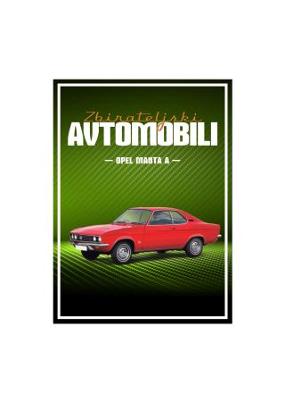 Št. 26 - Zbirateljski avtomobili - Opel Manta