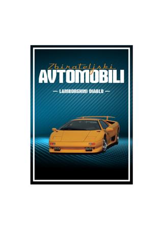 Št. 36 - Zbirateljski avtomobili - Lamborgini Diablo 