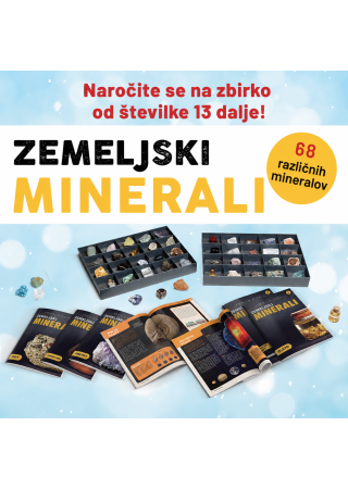 ZEMELJSKI MINERALI - naročnina od 13. številke dalje