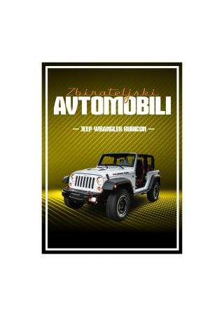 Št. 41 - Zbirateljski avtomobili - Jeep Wrangler Rubicon