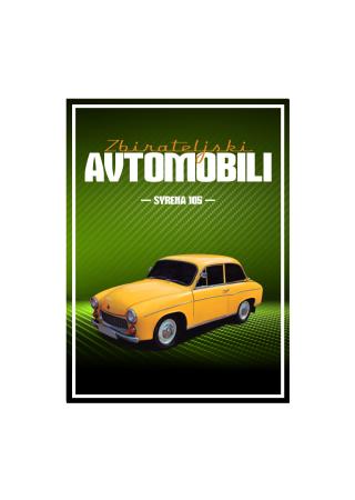Št. 42 - Zbirateljski avtomobili - Syrena 105