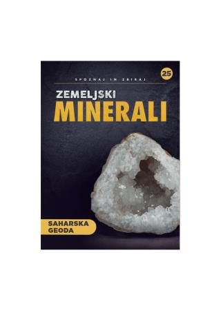 Št. 25 - Minerali - Saharska geoda