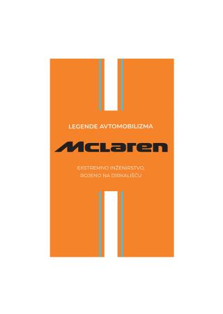 Št.6 - Mc Laren -  Legende avtomobilizma