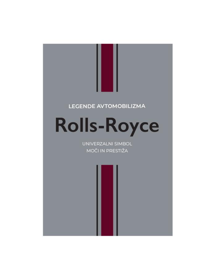 Št.13 - Rolls-Royce - Legende avtomobilizma 