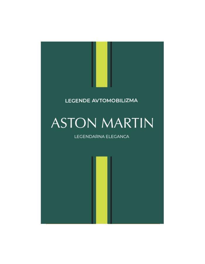 Št.15 - Aston Martin - Legende avtomobilizma